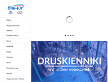 Tablet Screenshot of bialtur.pl